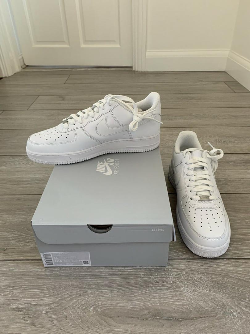 Wholesale All White Nike Air Force 1 Sneakers Pallet – 100 Brand New Pairs in Box – $500 11 Wholesale All White Nike Air Force 1 Sneakers Pallet – 100 Pairs for $500