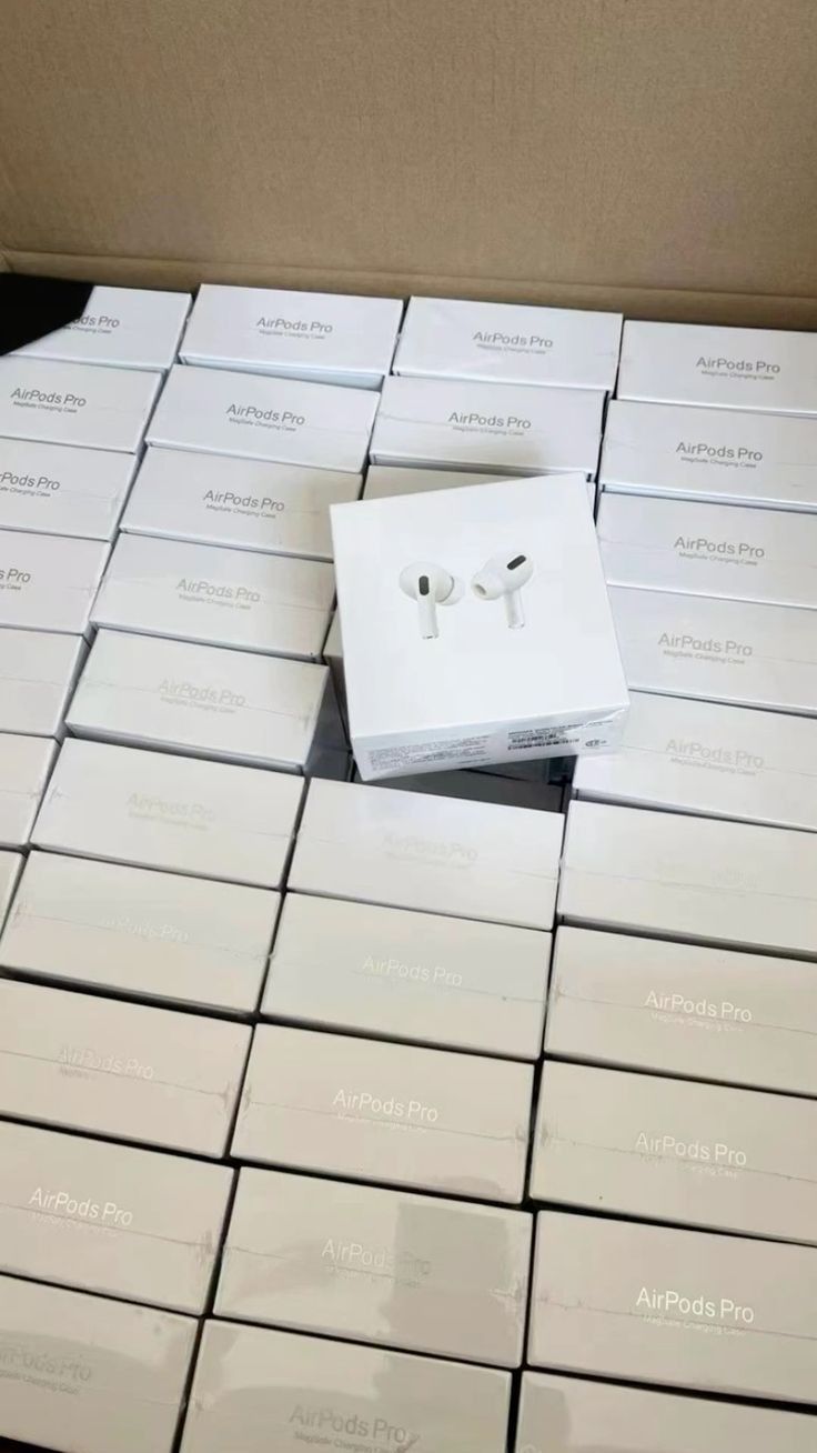 Buy Apple AirPods Pro Pallet – 100 Units (1st & 2nd Gen Mixed) | Bulk AirPods Liquidation for Resellers 6 AirPods Pro Pallets for Sale
