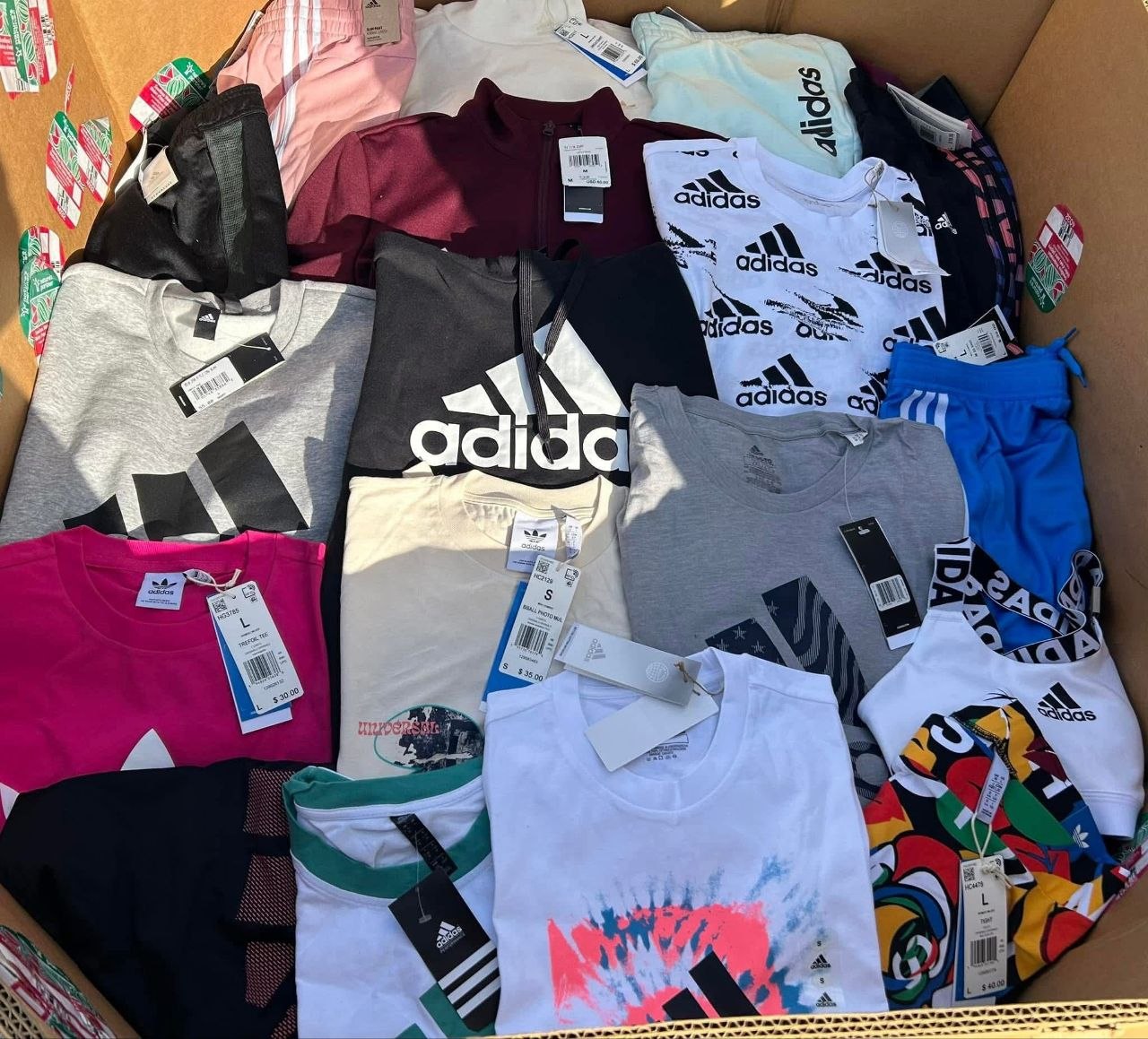 Adidas Clothing Wholesale Pallets – 200 Authentic Sportswear Items for $600 | Bulk Resale Deal 9 Adidas Clothing Wholesale Pallets