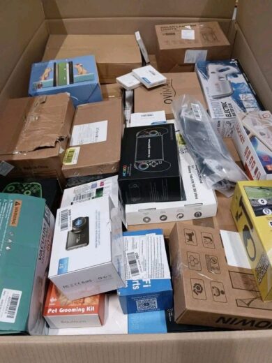 Amazon Electronics Mystery Boxes Pallets – 10 Boxes for $500 | Wholesale Liquidation USA