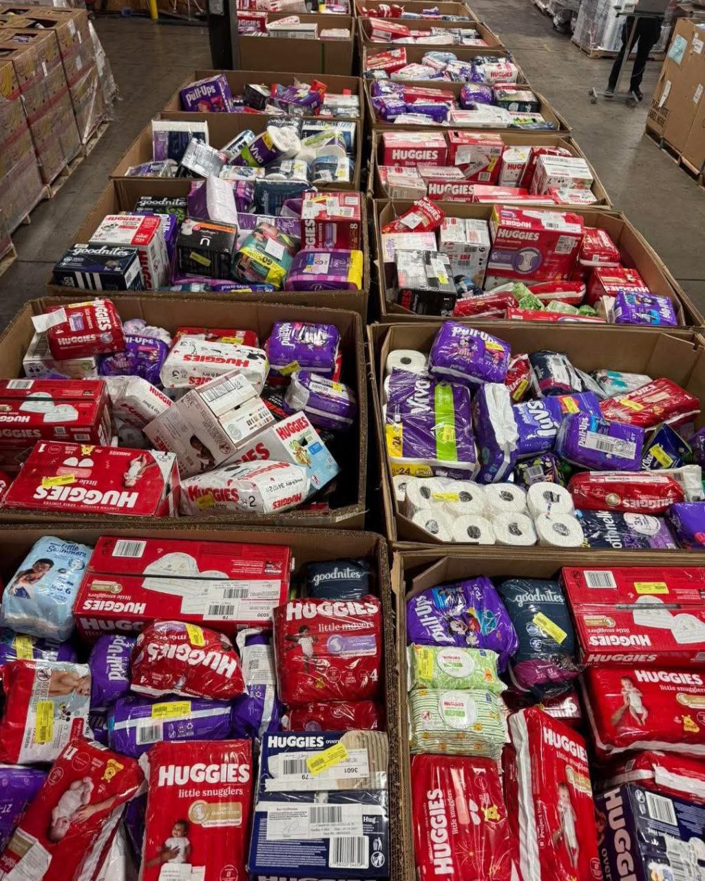 Buy Baby Diapers Wholesale Pallet(50 Cases at $500) 1 Buy Baby Diapers Wholesale Pallet(50 Cases at $500)