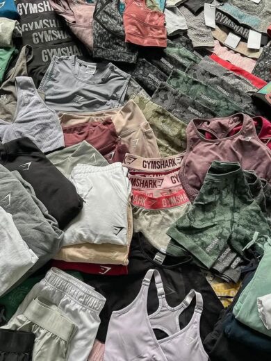 Buy Gymshark Wholesale Clothing Pallets(100pcs at $550)