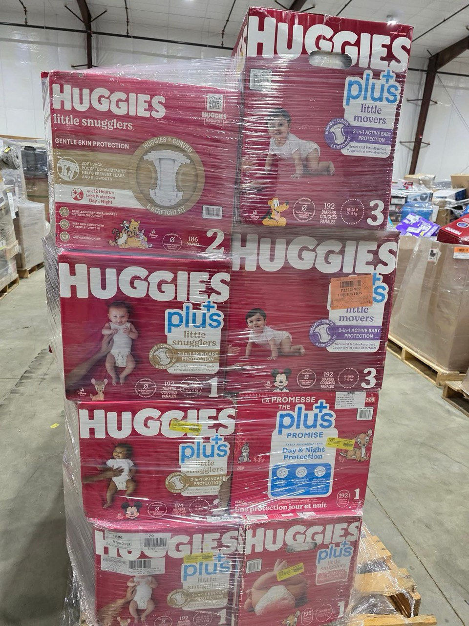 Buy Pallet Of Diapers (80 Boxes - $650) 1 Buy Pallet Of Diapers (80 Boxes - $650)