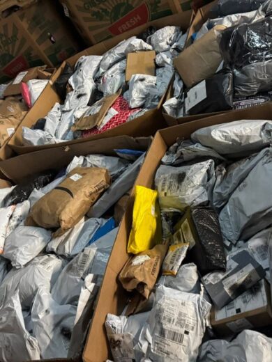 Buy Unclaimed Mail Pallets (300 Items – $550)