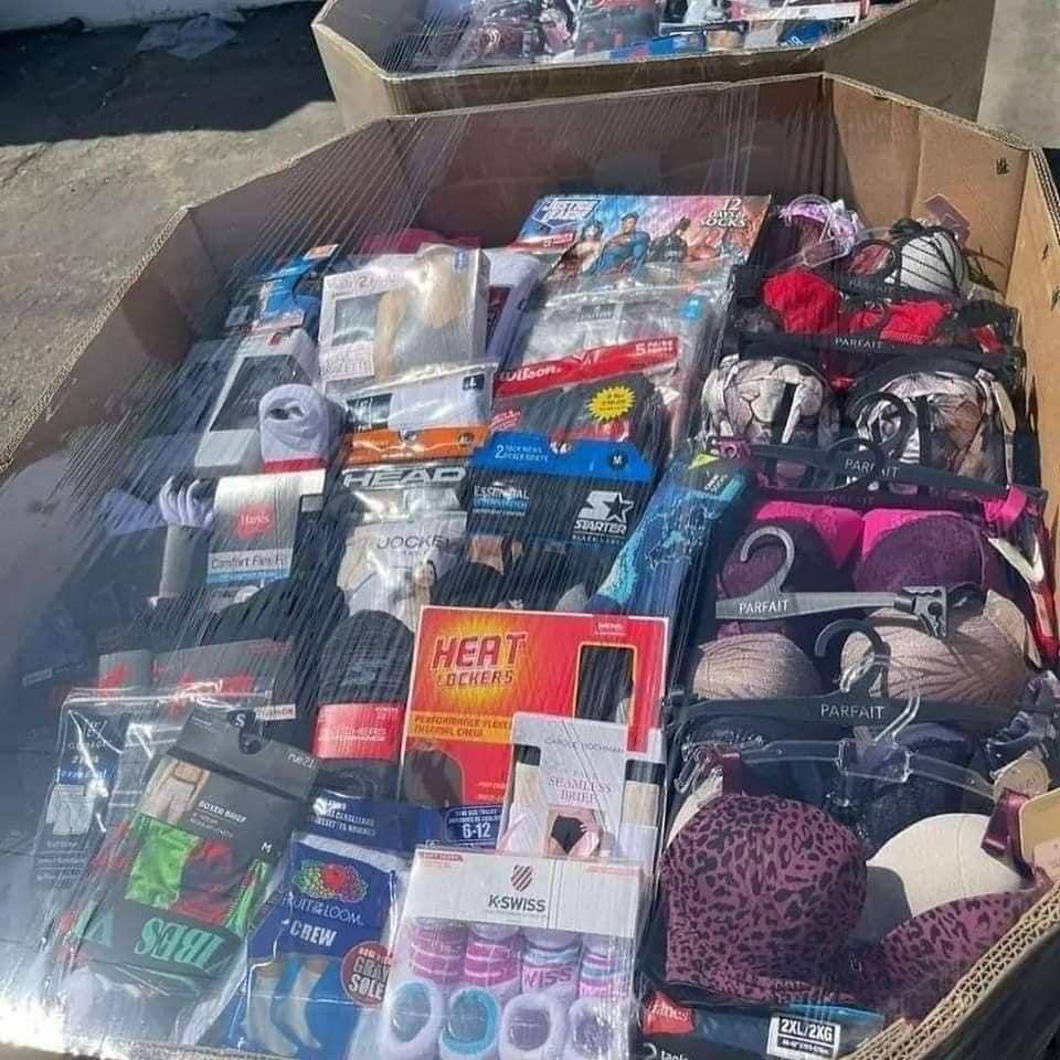 Mixed Underwear Pallet 1 Mixed Underwear Pallet