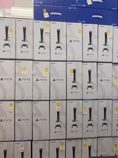 PS5 Pallets – 6 Sealed Consoles ($1,400–$1,900)