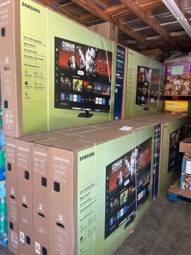 Quality 85 inch Samsung TV Set Pallet Liquidation