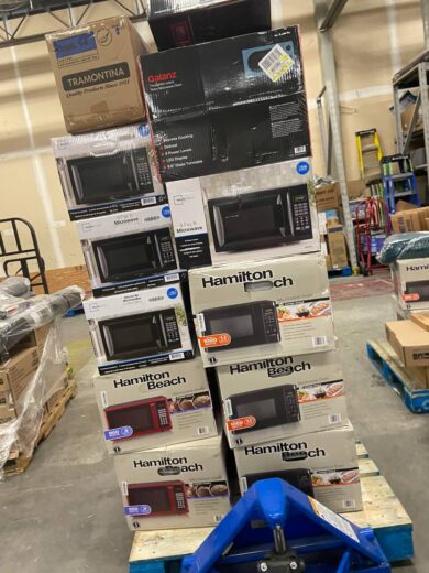 Quality Microwave Pallets liquidation online