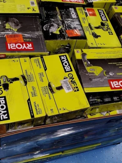 quality Ryobi Tool Pallet liquidation online