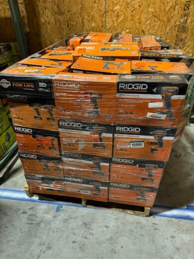 RIDGID POWER TOOLS PALLET - pmpalletliquidators.com