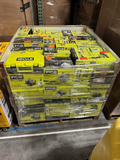 Ryobi Tools Wholesale Liquidation Pallets - pmpalletliquidators.com