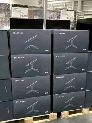 Starlink Pallet – 12 Satellite Internet Kits