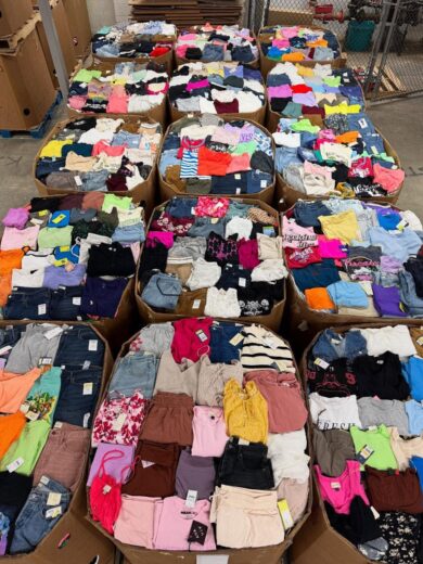 Wholesale Womens Clothing Pallet
